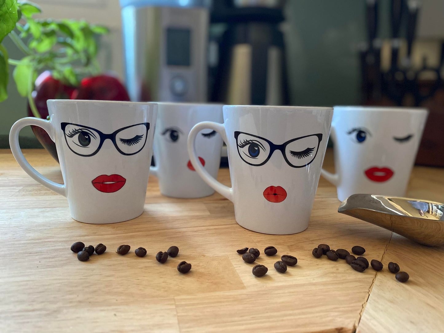 Sassy Personalized Coffee Latte 15 oz. Tea Mug