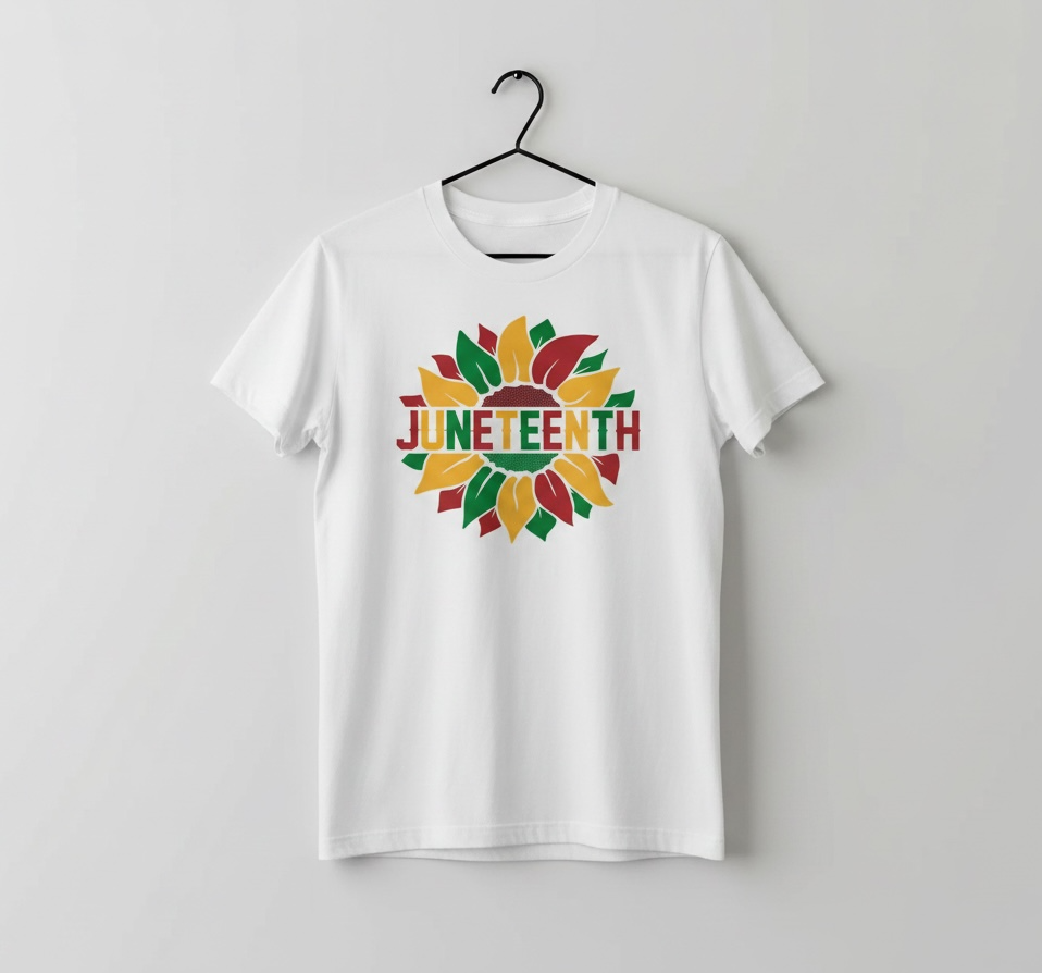 Juneteenth Flower Shirt