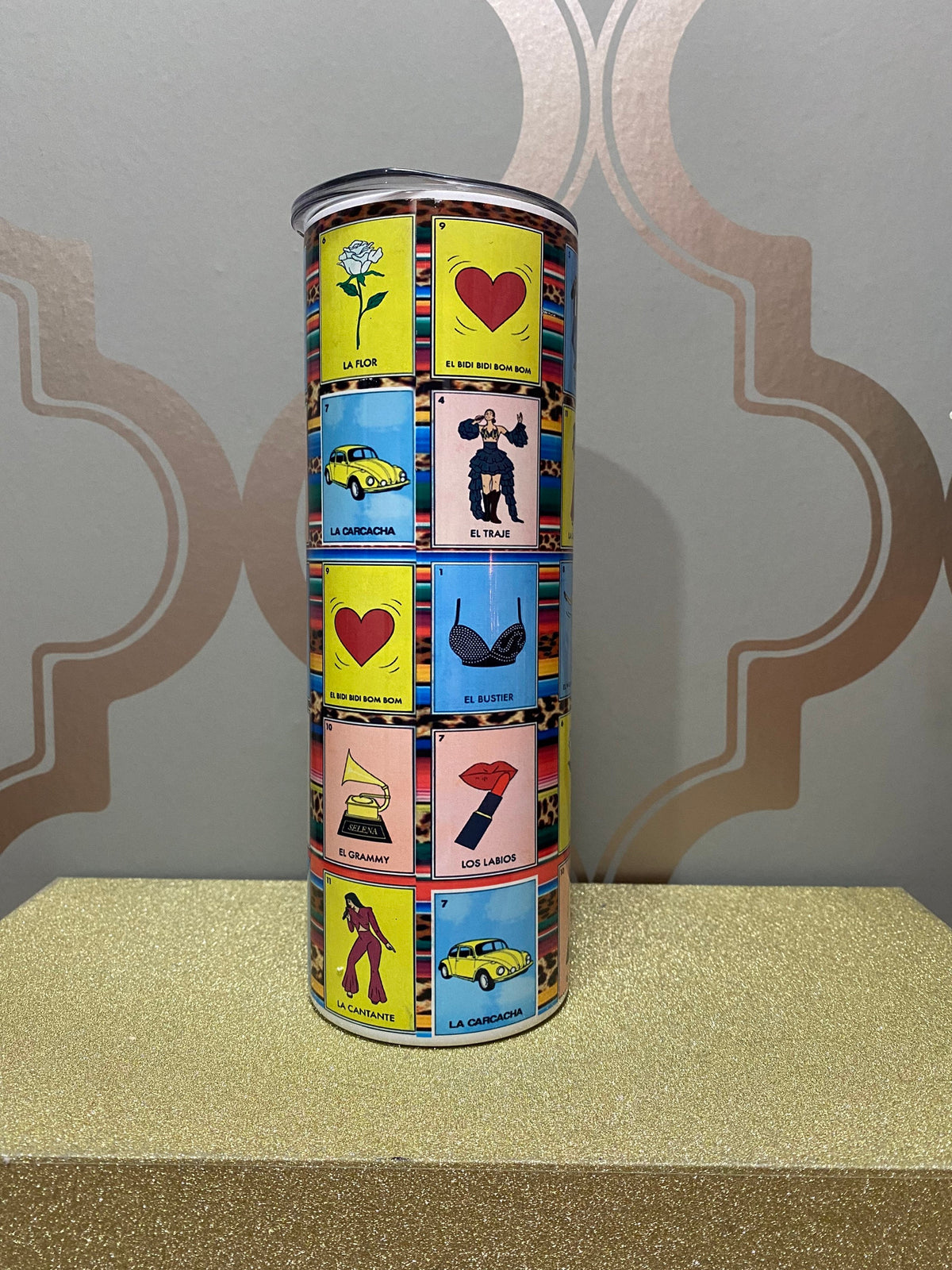 Selena Loteria Tumbler