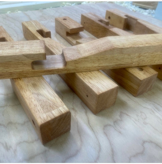 Wooden Clay Pot Holder (1)