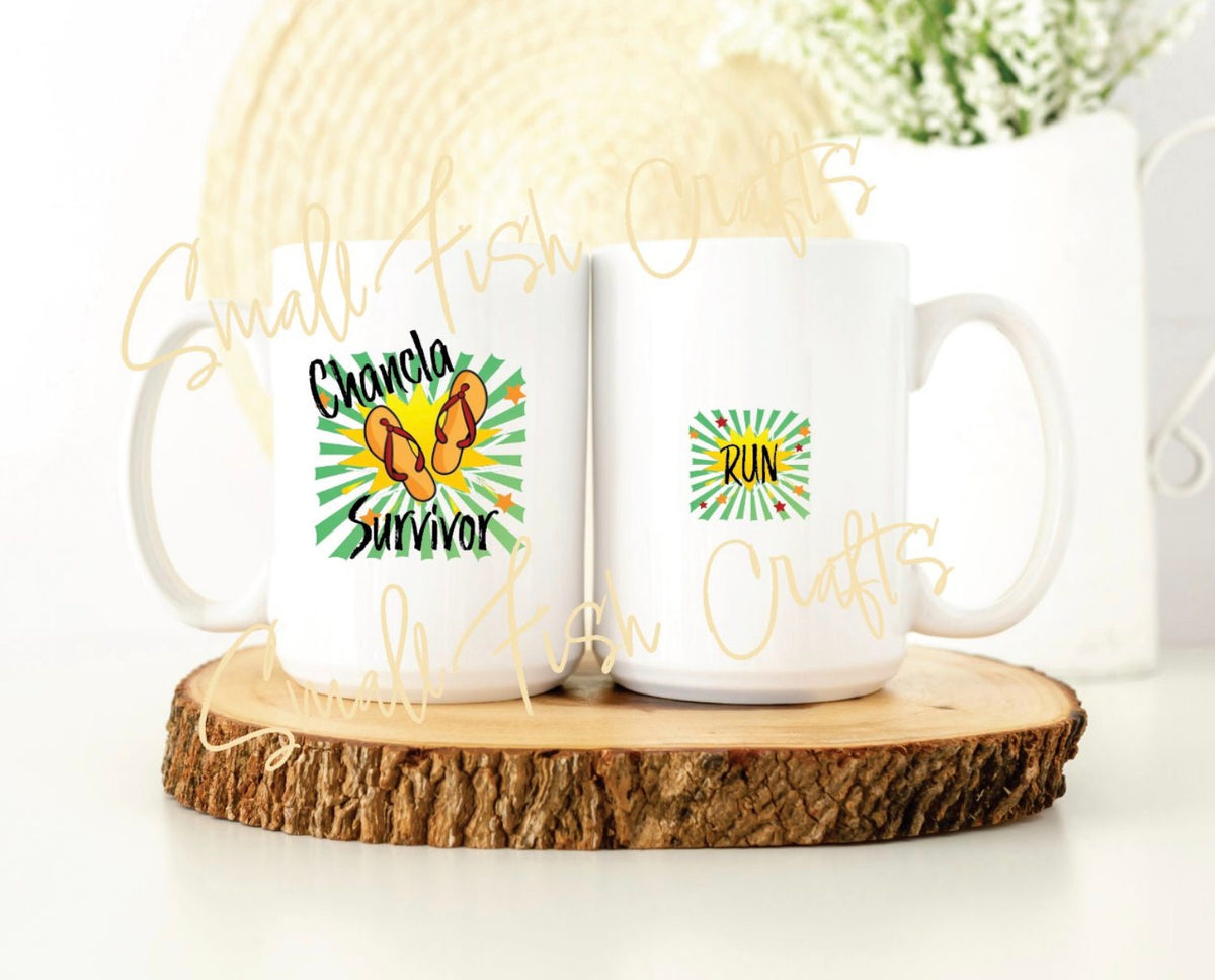 Chancla Survicor 15 oz. Coffee Mug