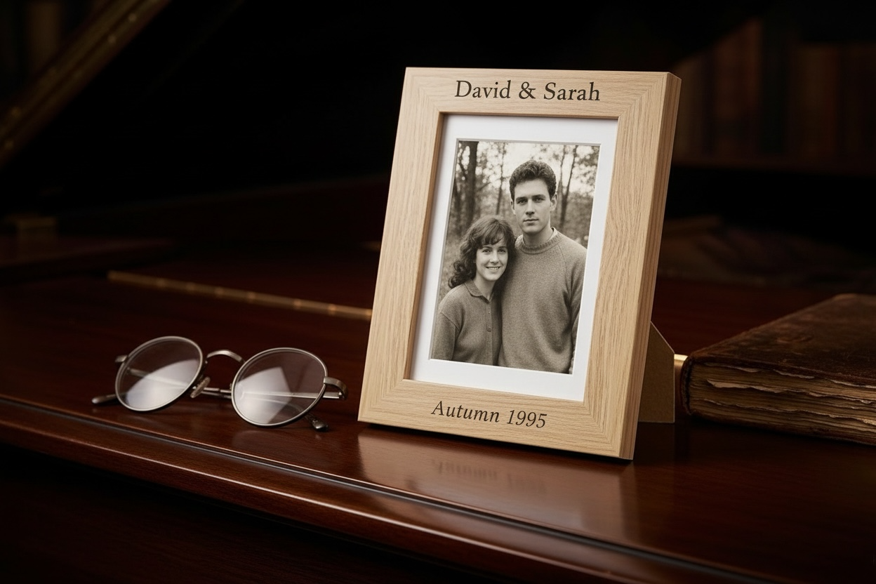 Personalized Wooden Photo Frame 5” x 7”