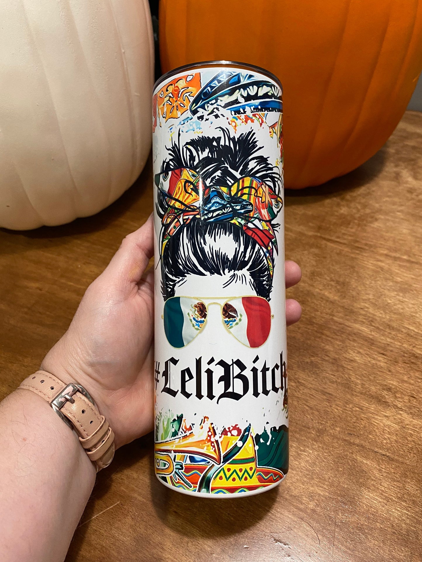 Latina Hashtag Tumbler