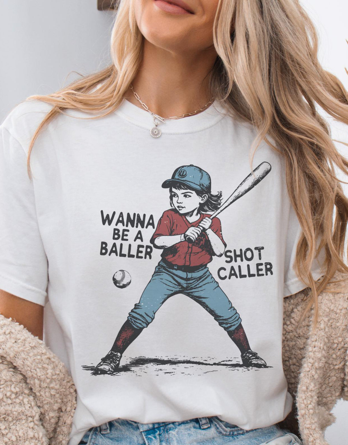Baller Baseball Softball Shirt