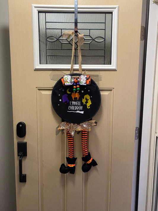 Witchy Halloween Door Sign