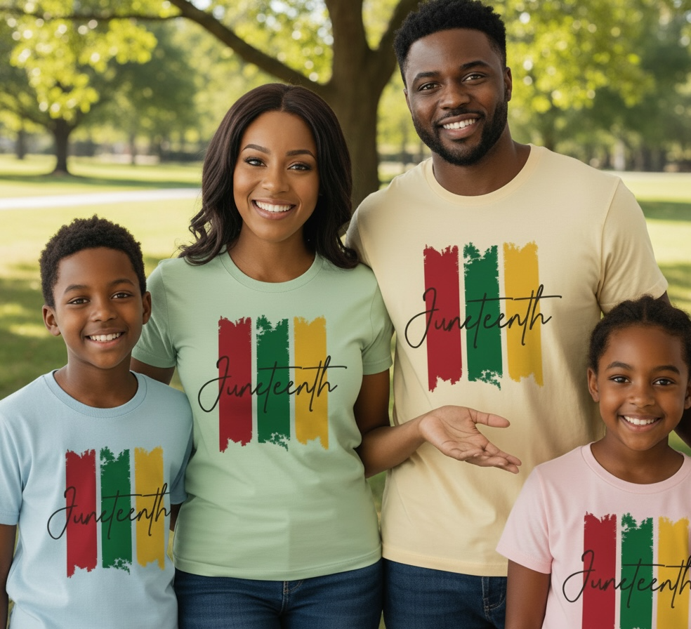 Juneteenth Stripes Shirt