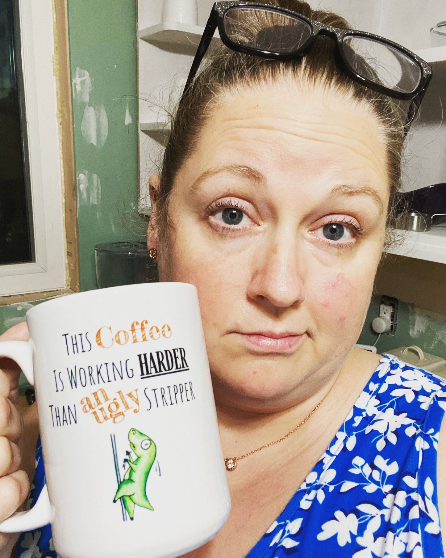 Work Harder Than an Ugly Stripper Mug