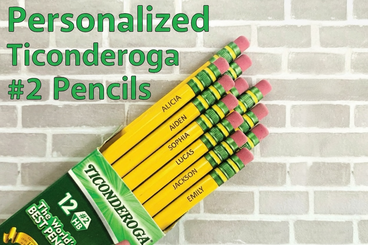 Personalized Wood Pencils