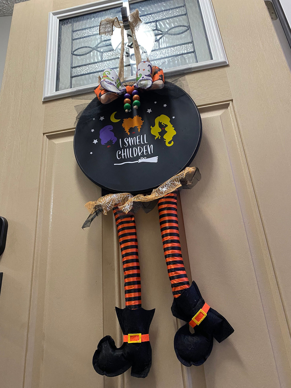 Witchy Halloween Door Sign
