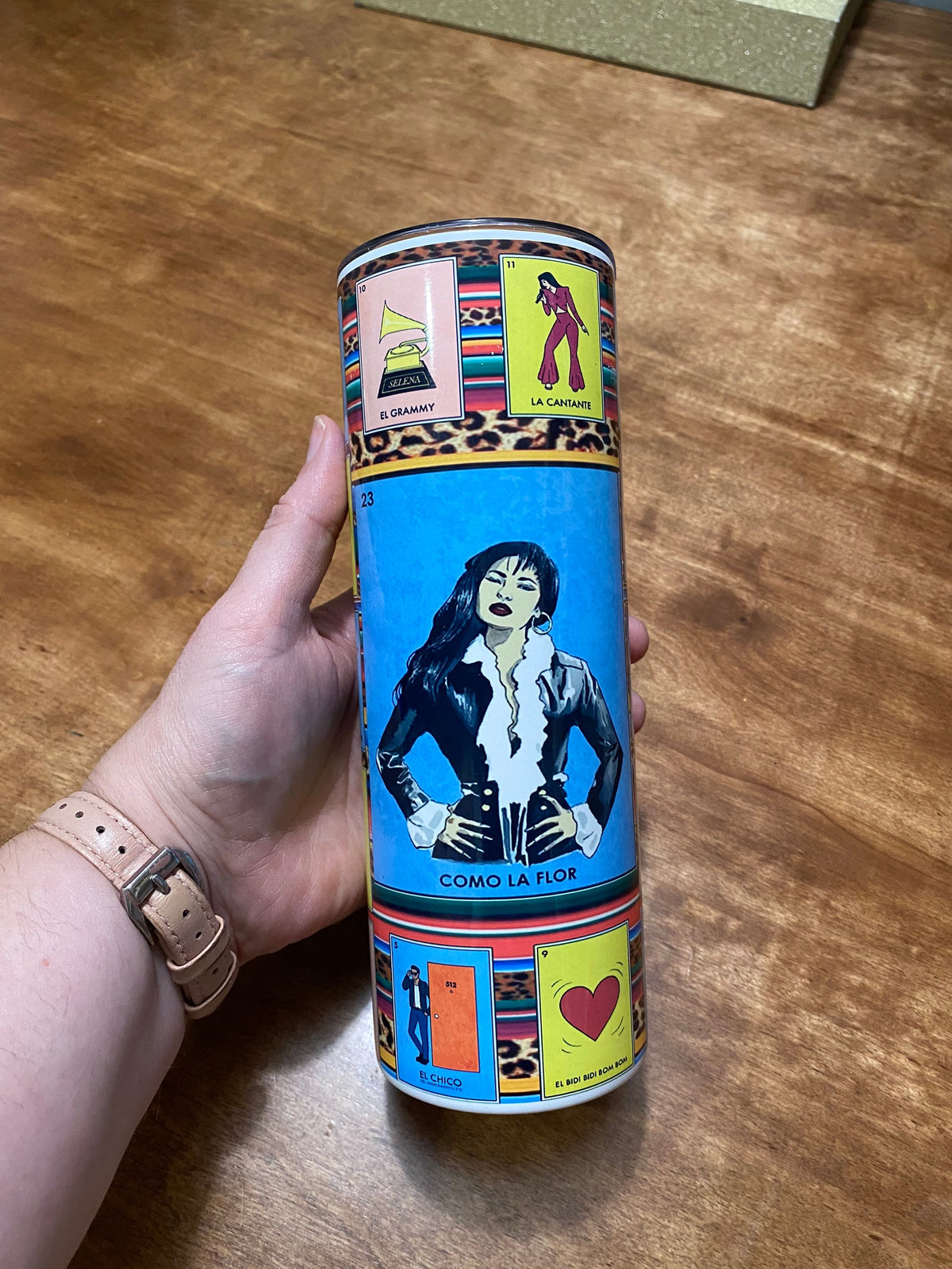 Selena Loteria Tumbler