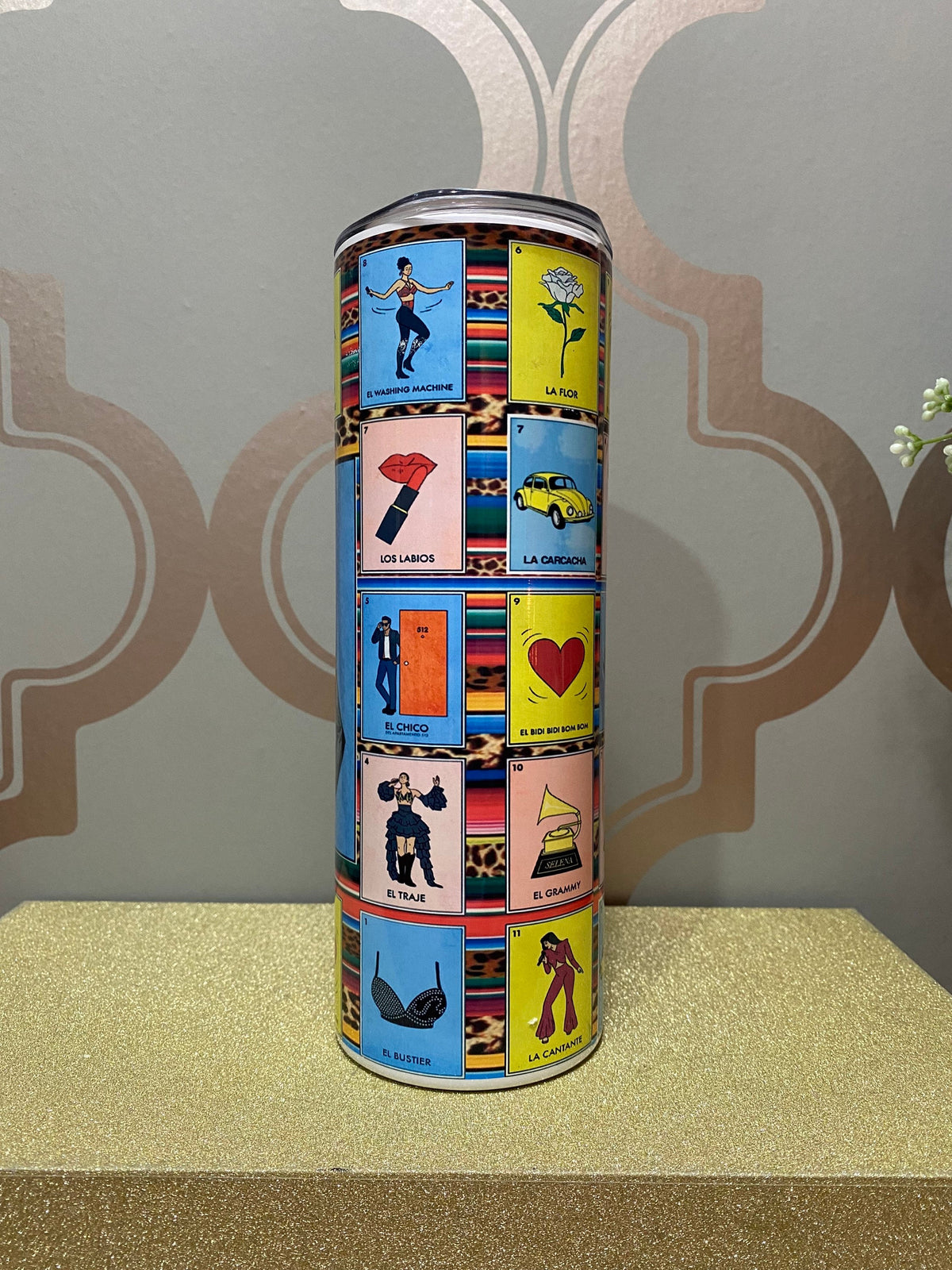 Selena Loteria Tumbler