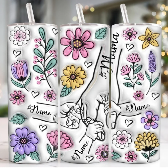 Mom Name Tumbler