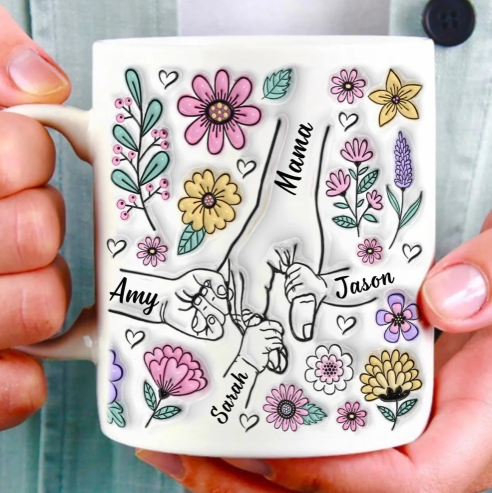 Mom Name Mug