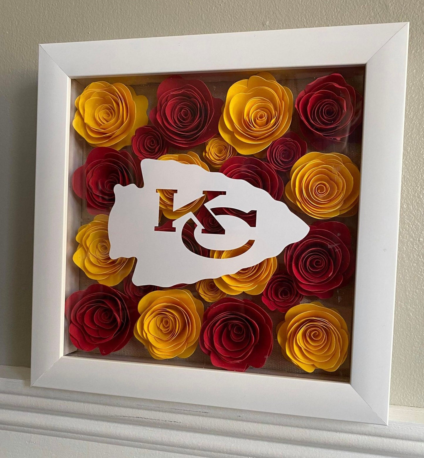 8" x 8" Kingdom Rose Shadowbox
