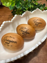 Load image into Gallery viewer, Personalized Easter Wooden Eggs
