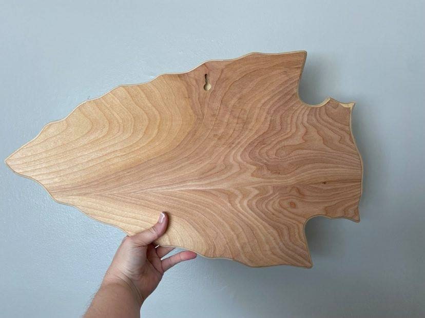 Big Red Arrowhead Wall Art
