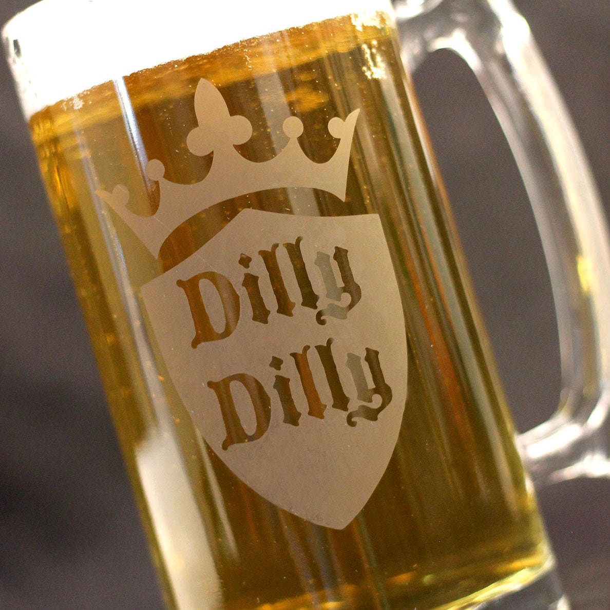 Personalized 16 oz. Stein perfect for glass for beer or root beer floats