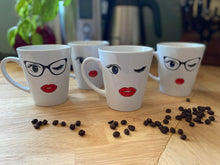 Load image into Gallery viewer, Sassy Personalized Coffee Latte 15 oz. Tea Mug
