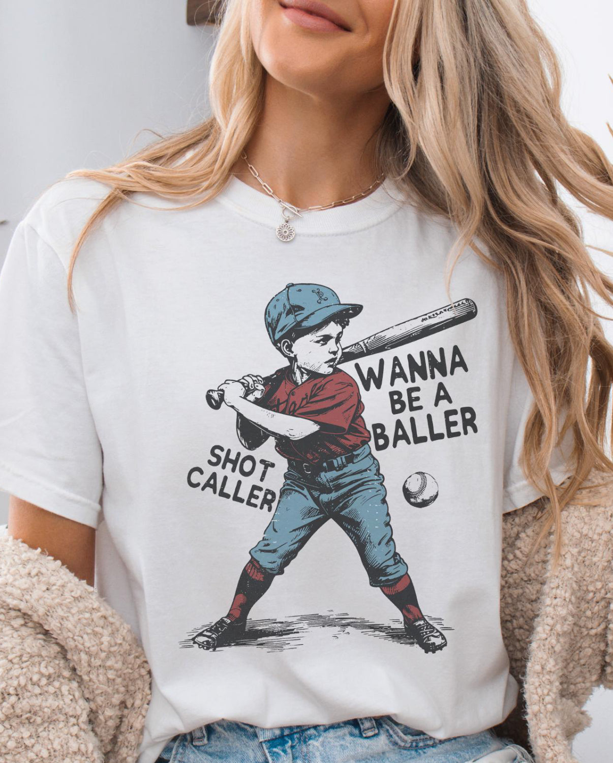 Baller Baseball Softball Shirt