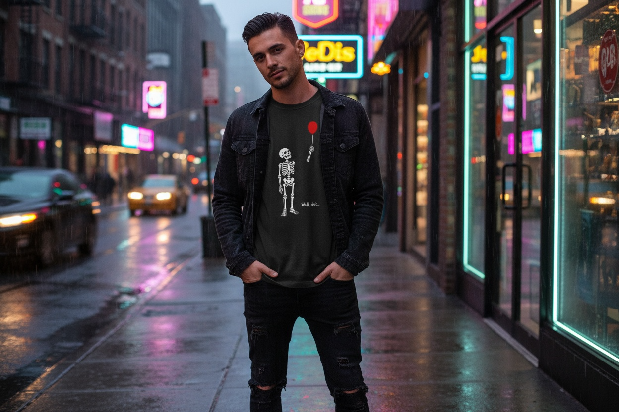 Well Shit Skeleton Shirt