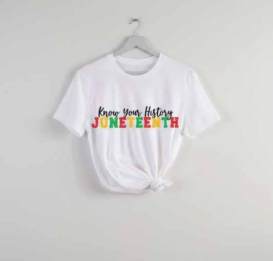 Juneteenth History Shirt