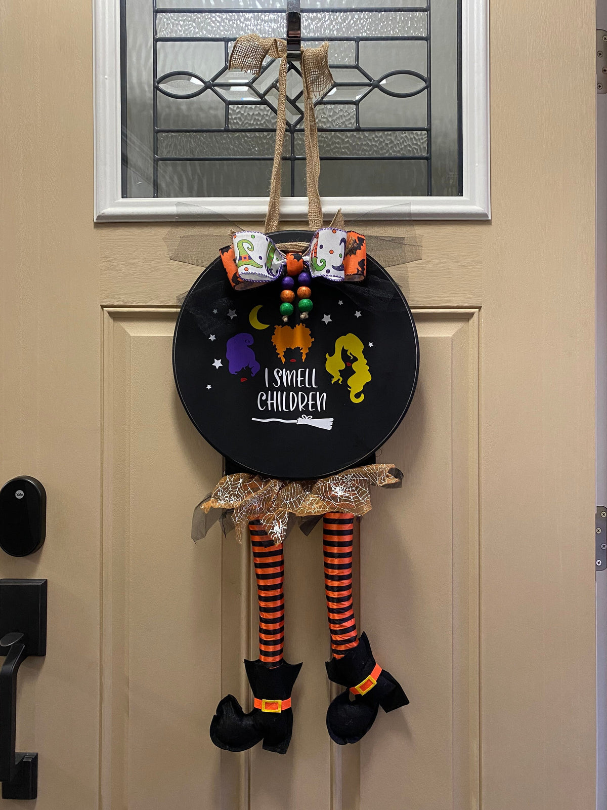 Witchy Halloween Door Sign