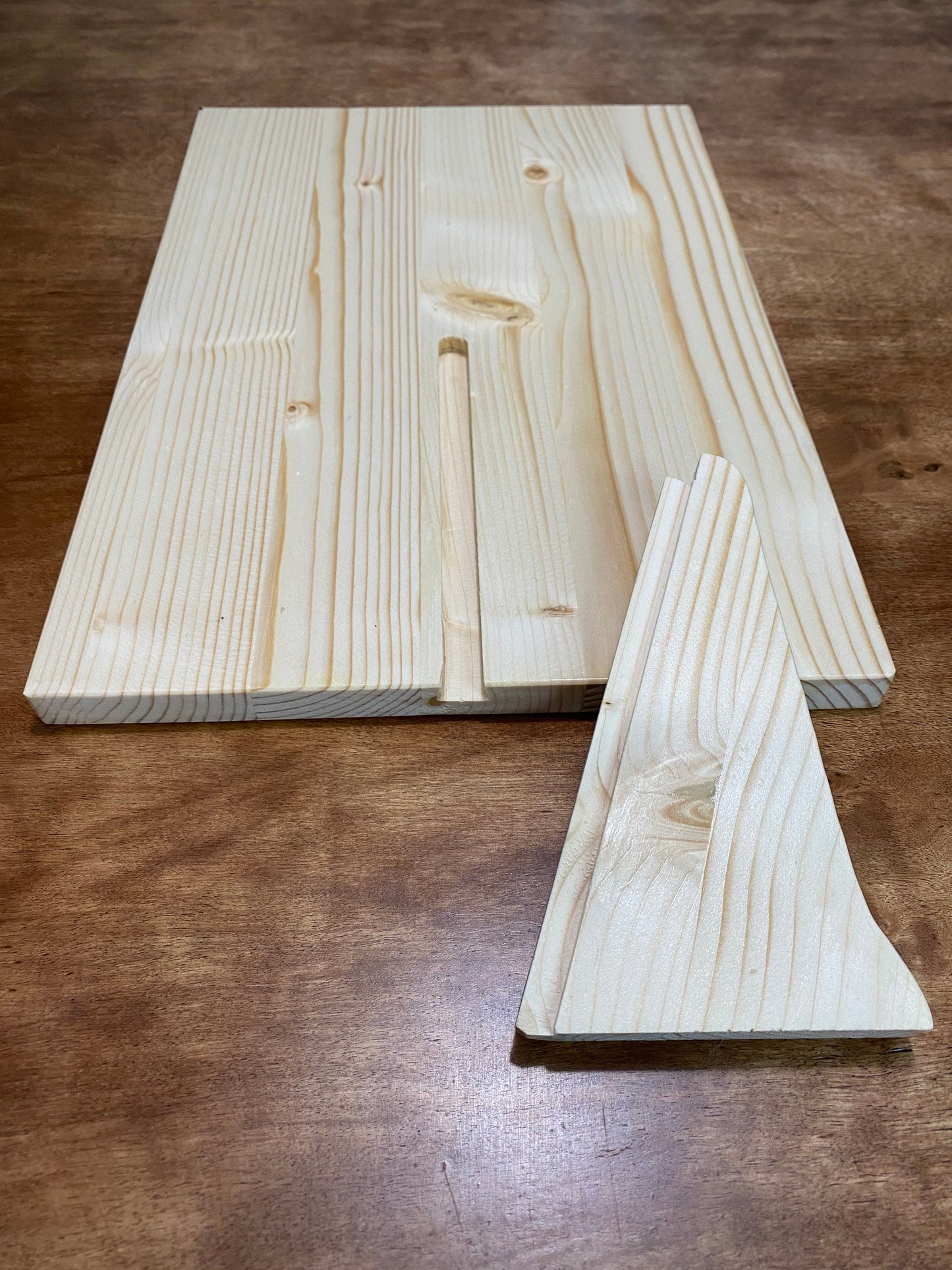 Personalized Stepped Up Dad Wall or Shelf Art