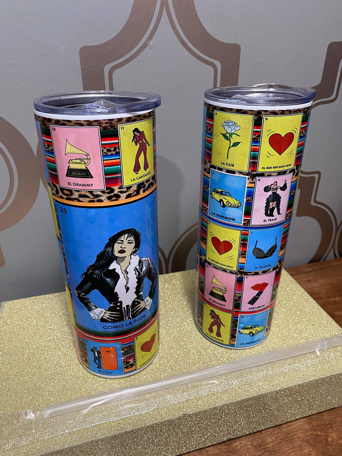 Selena Loteria Tumbler