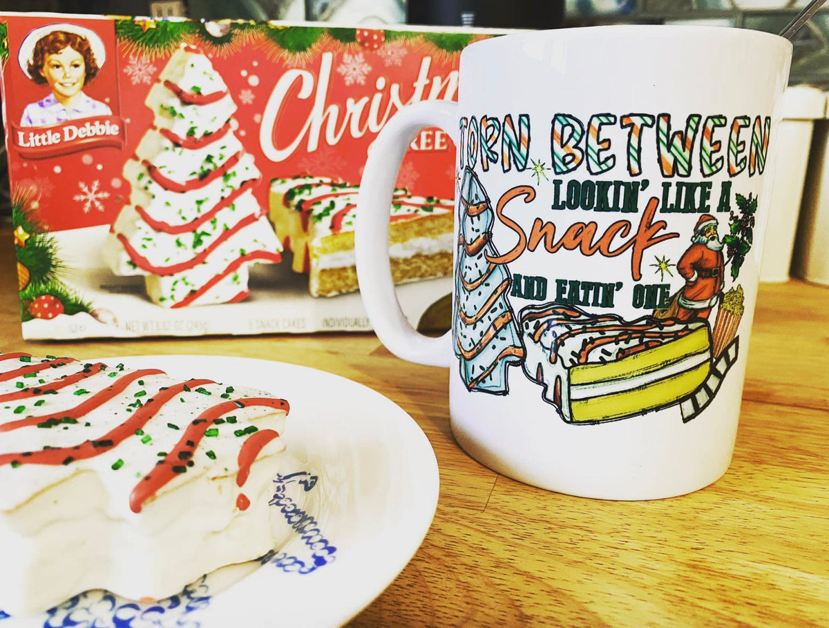 Christmas Snack Cake Mug