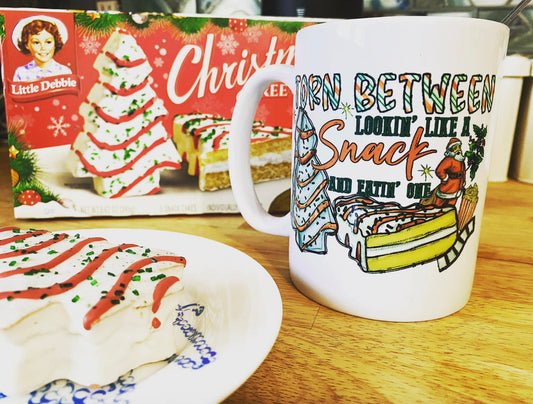 Christmas Snack Cake Mug