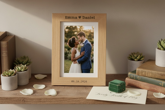 Personalized Wooden Photo Frame 5” x 7”