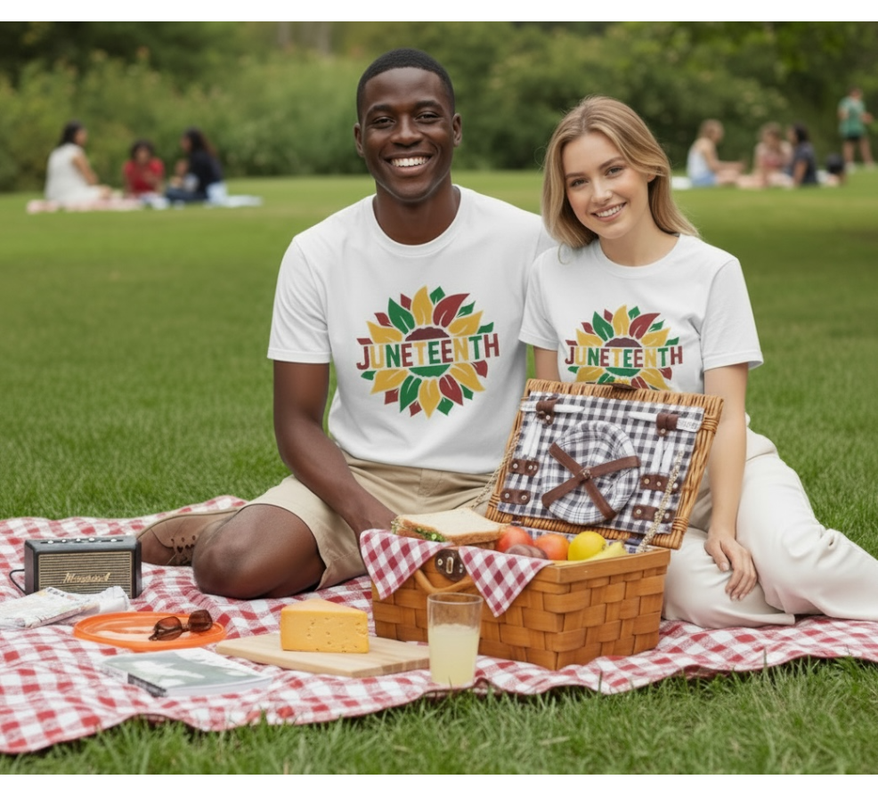 Juneteenth Flower Shirt