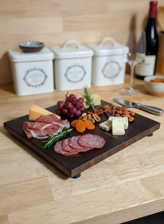 Walnut Charcuterie Cutting Board Wooden