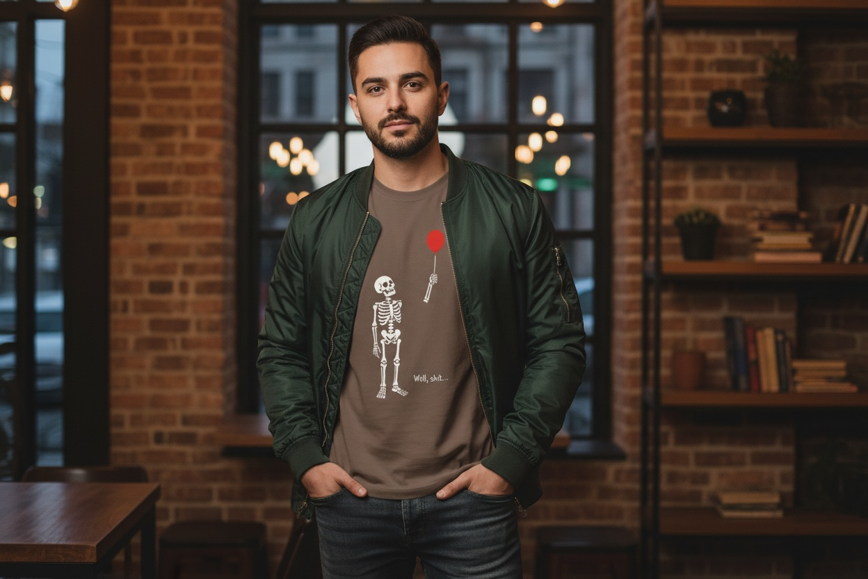 Well Shit Skeleton Shirt