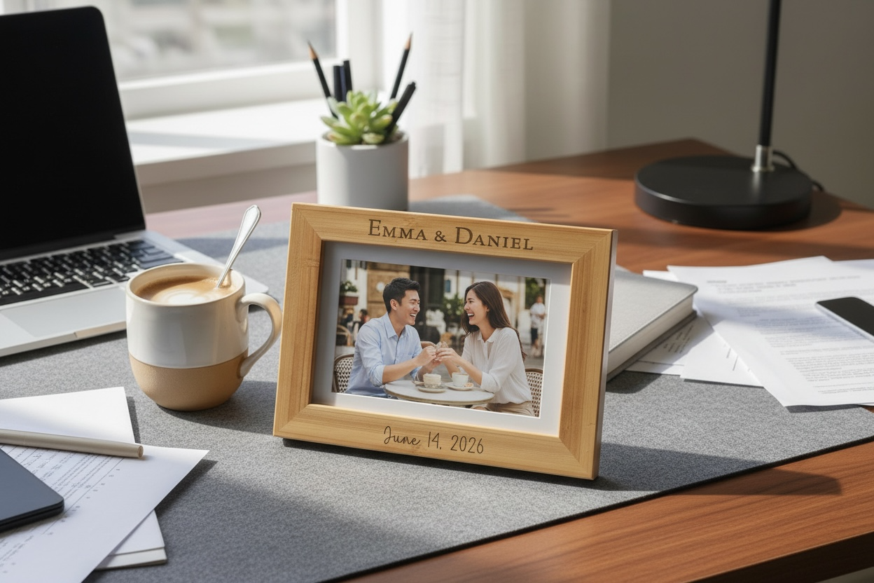 Personalized Wooden Photo Frame 5” x 7”