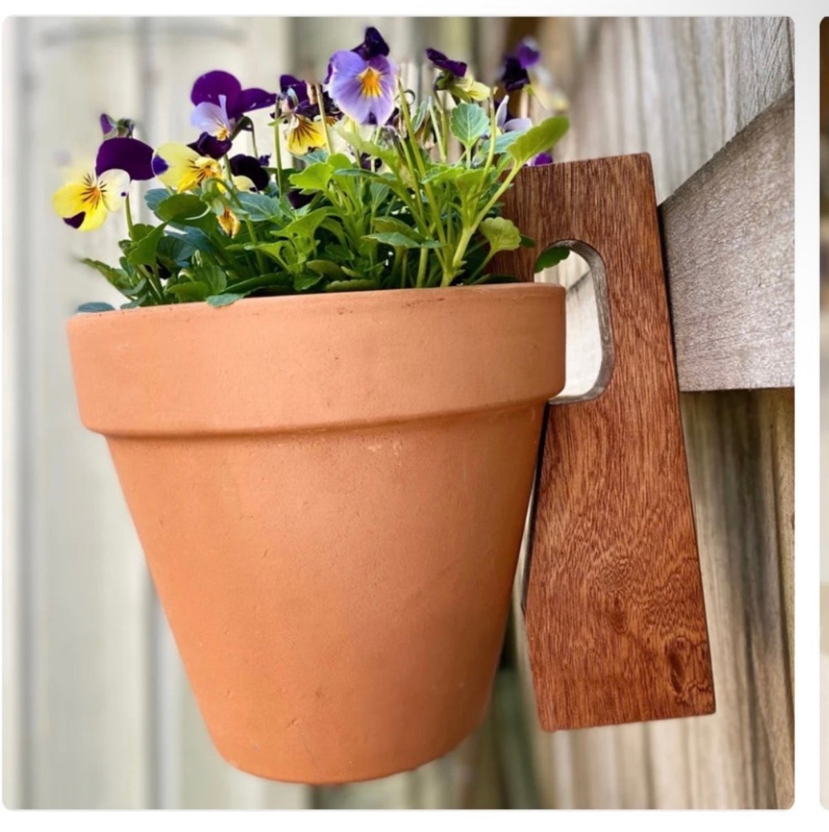 Wooden Clay Pot Holder (1)