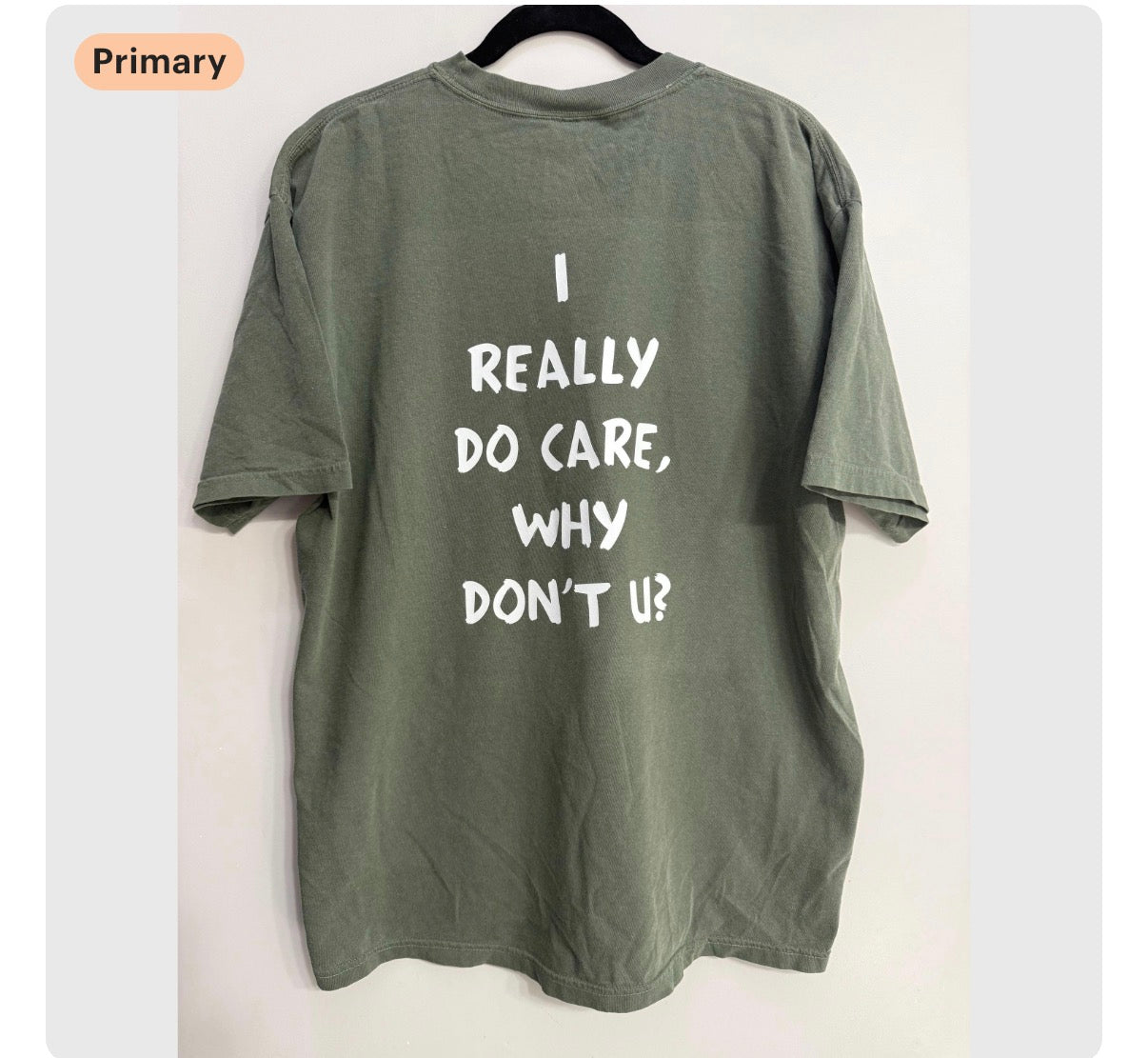 I Care Shirt