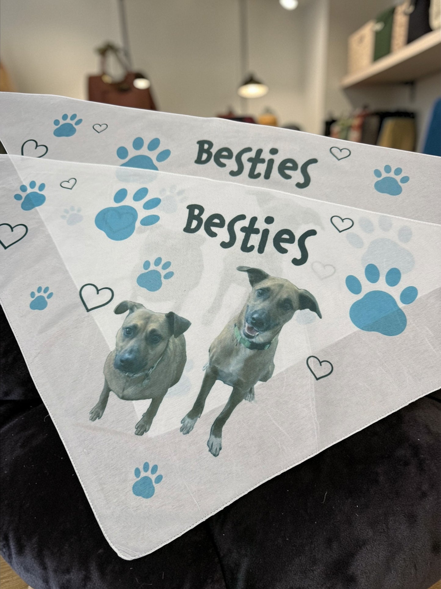 Custom Dog Bandana Scarf