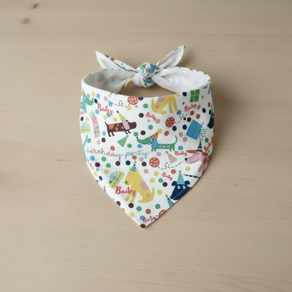 Custom Dog Bandana Scarf