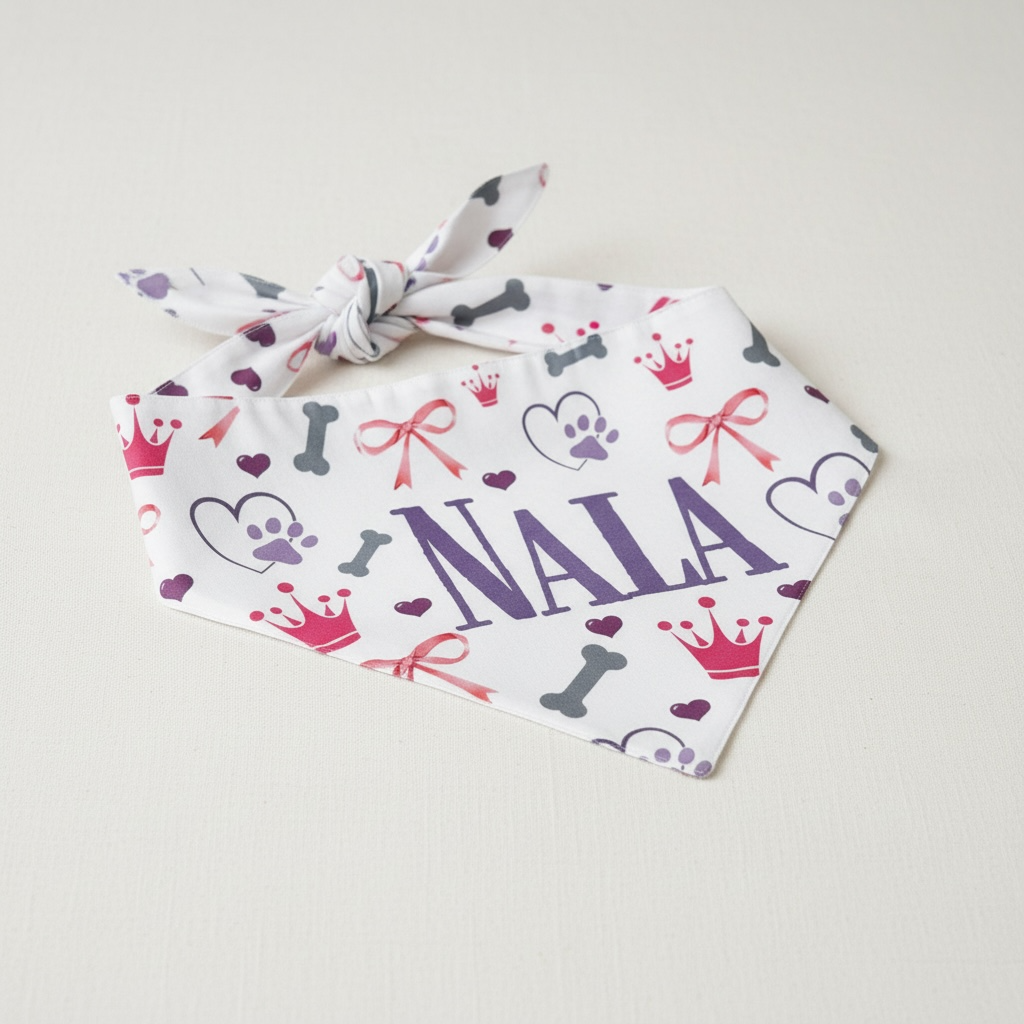 Custom Dog Bandana Scarf