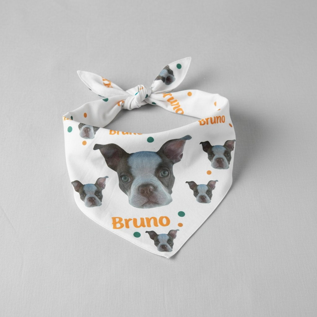 Custom Dog Bandana Scarf