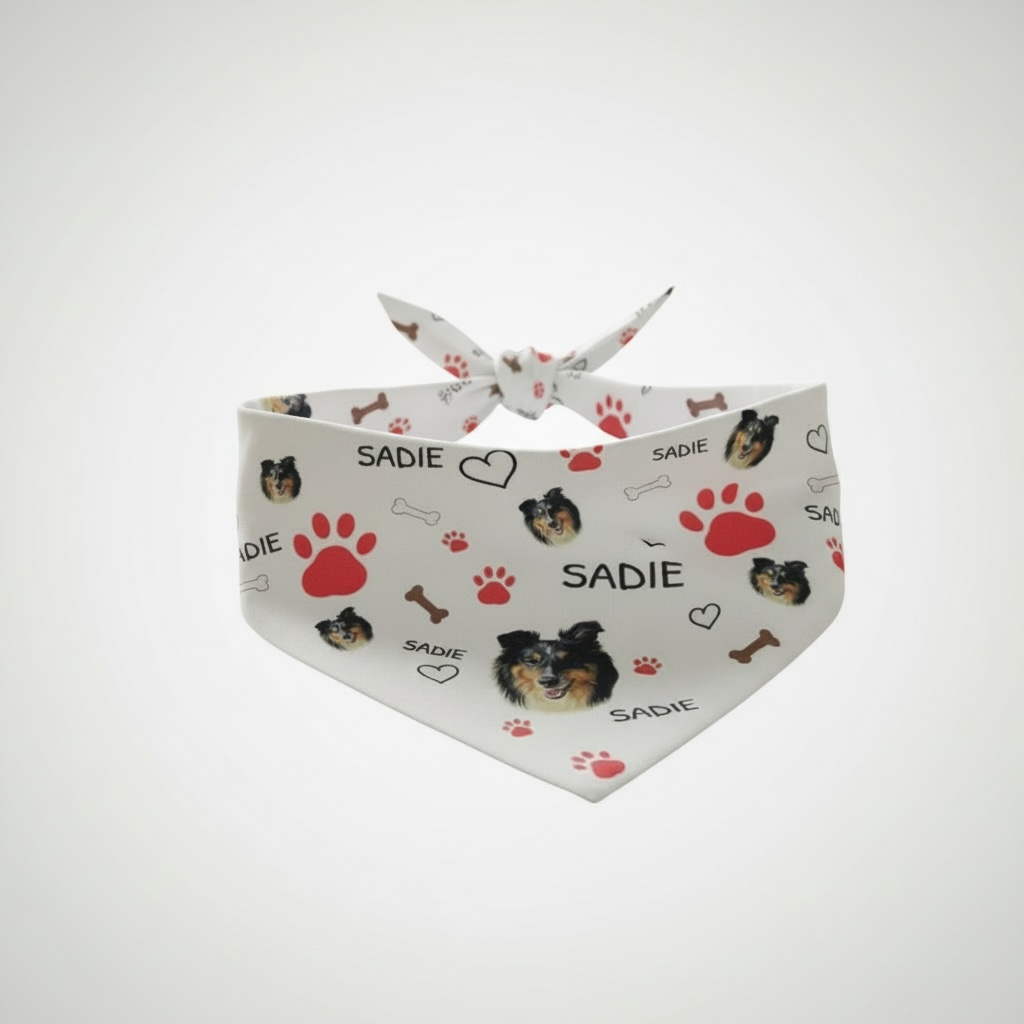 Custom Dog Bandana Scarf