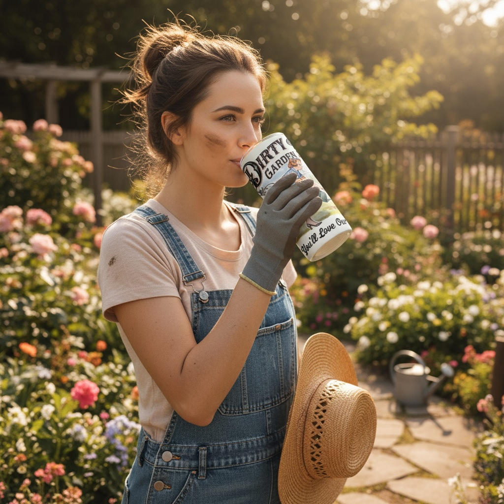 Dirty Hoe Garden Supply Tumbler