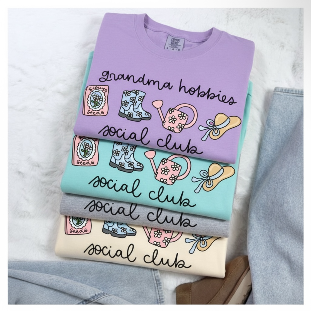 Grandma Hobbies Shirt