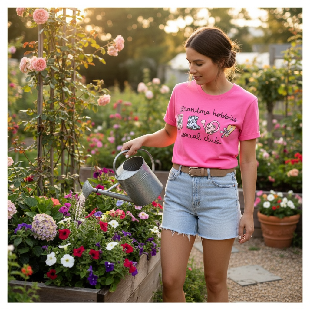 Grandma Hobbies Shirt