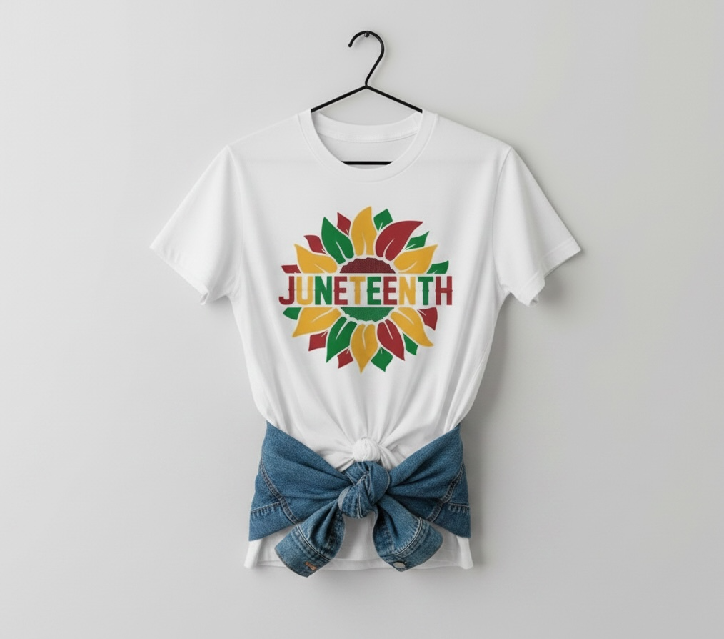 Juneteenth Flower Shirt