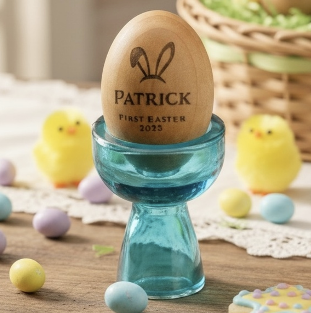 Personalized Easter Wooden Eggs