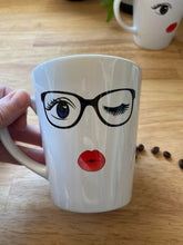 Load image into Gallery viewer, Sassy Personalized Coffee Latte 15 oz. Tea Mug
