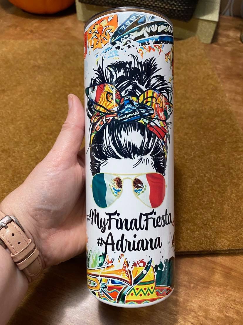 Latina Hashtag Tumbler