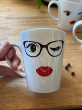 Load image into Gallery viewer, Sassy Personalized Coffee Latte 15 oz. Tea Mug
